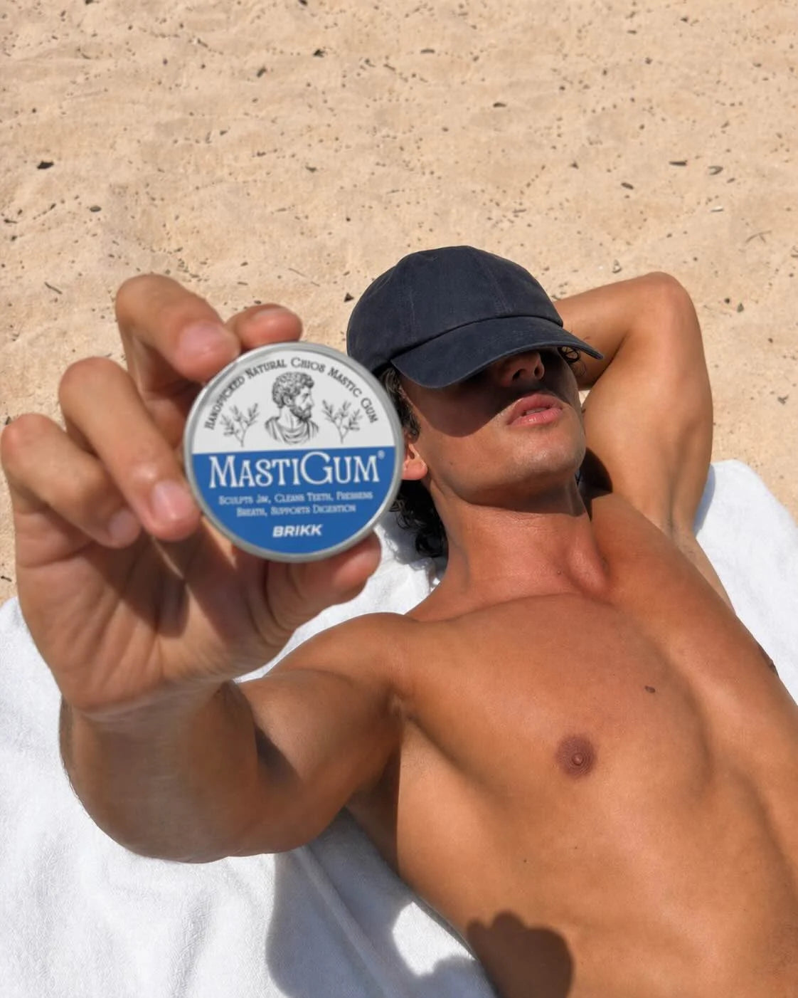 MastiGum lifestyle - plážový detail